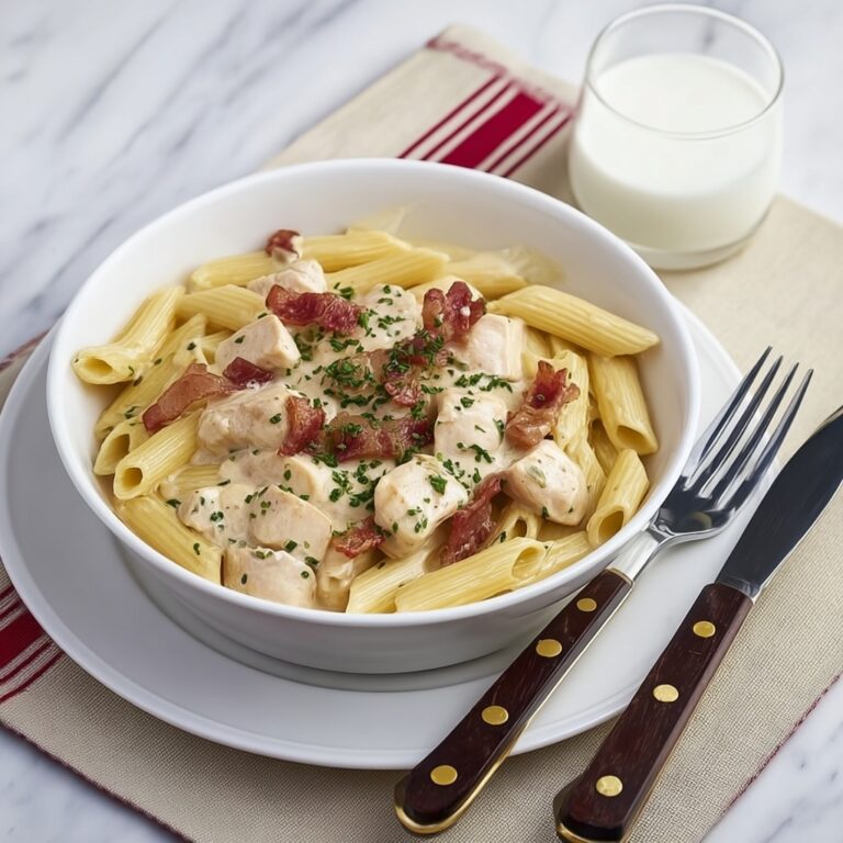 Cheesy Ranch Chicken Pasta Recipe