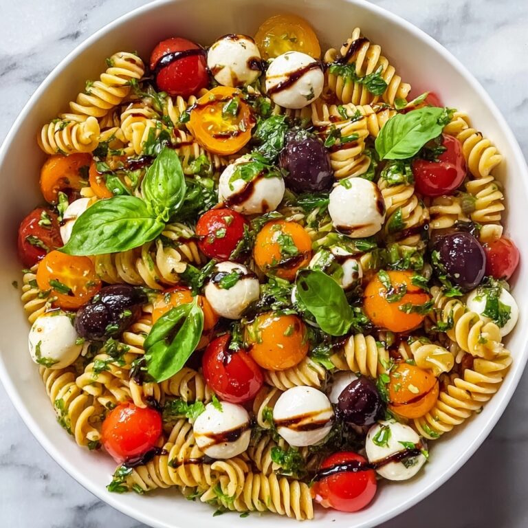 Cherry Tomato and Mozzarella Pasta Salad Recipe