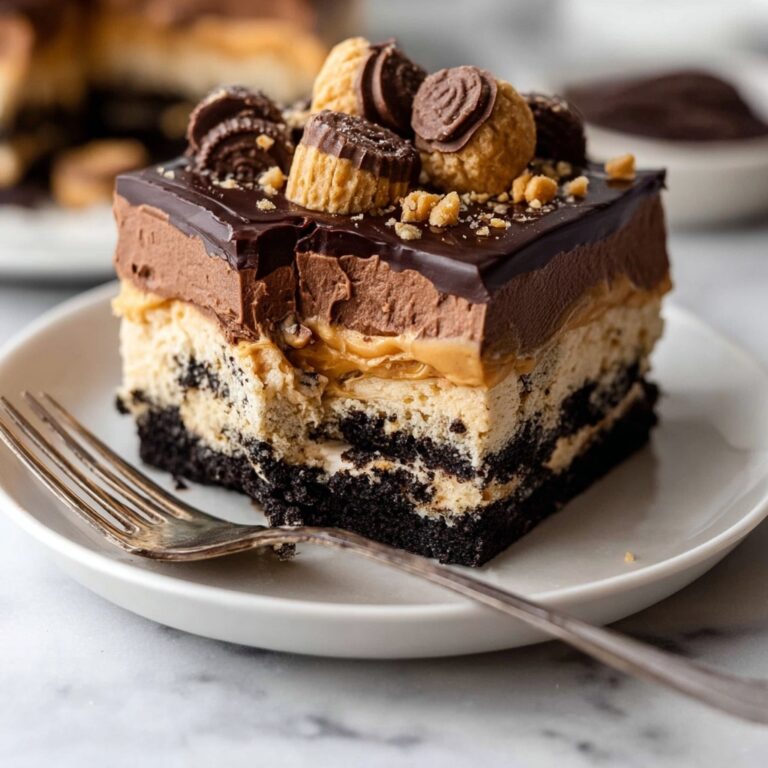 Vegan Peanut Butter Oreo Icebox Cake Recipe