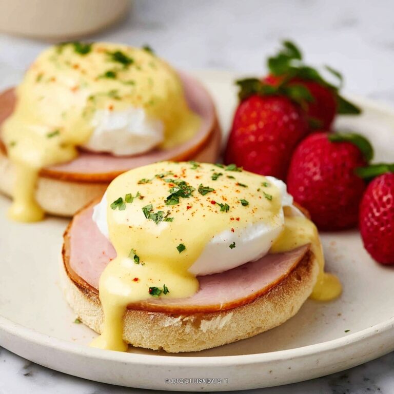 Eggs Benedict with Hollandaise Sauce Recipe