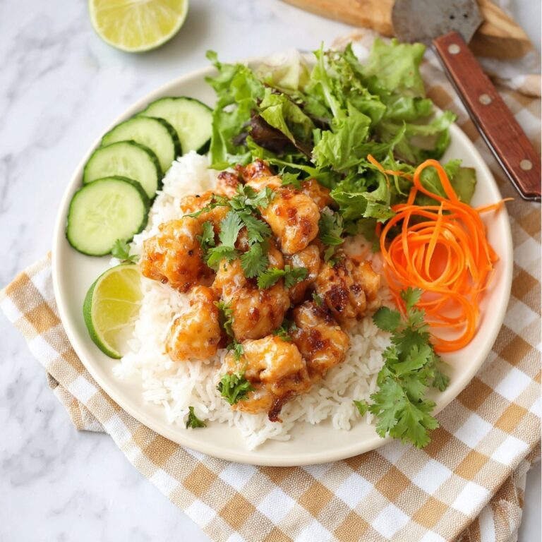 Bang Bang Chicken & Rice Bowl Recipe