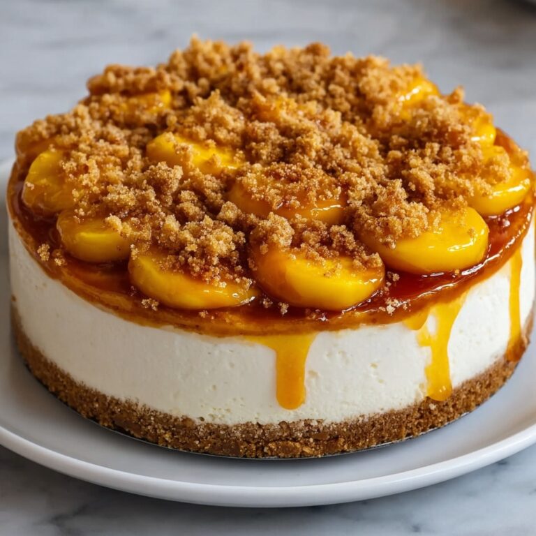 Peach Cobbler Cheesecake: A Delicious Twist You’ll Love! Recipe
