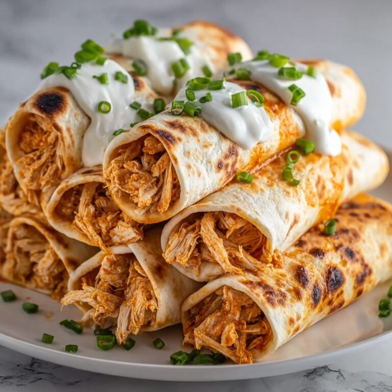 The Best Buffalo Chicken Taquitos You Need to Try Today! Recipe