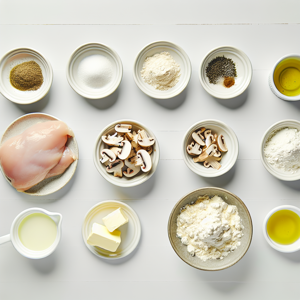 Creamy Mushroom Chicken Recipe - Recipe Image