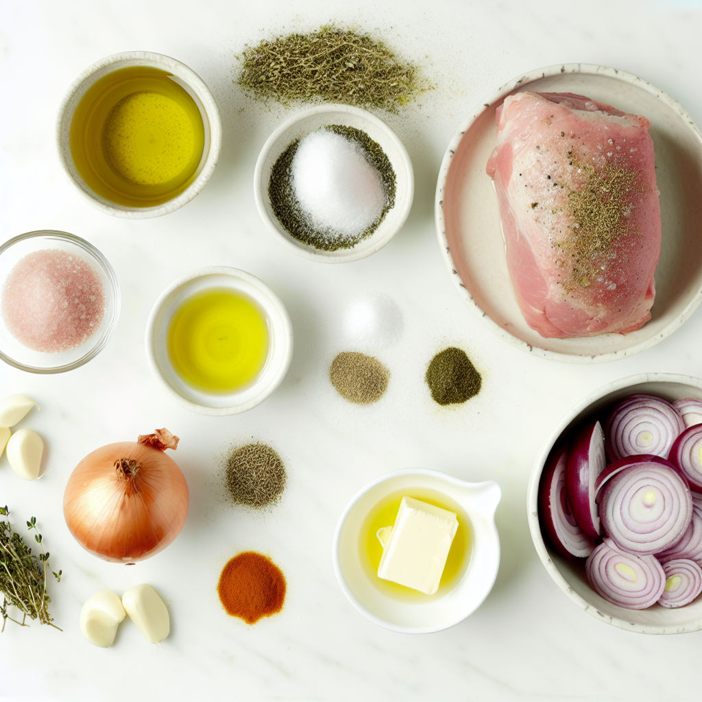 Roasted Pork Tenderloin with Wine and Herb Pan Sauce Recipe - Recipe Image