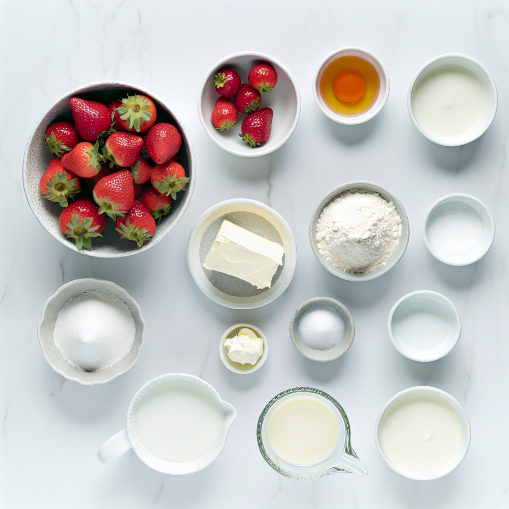 Strawberry Cake with Cream Cheese Frosting Recipe - Recipe Image