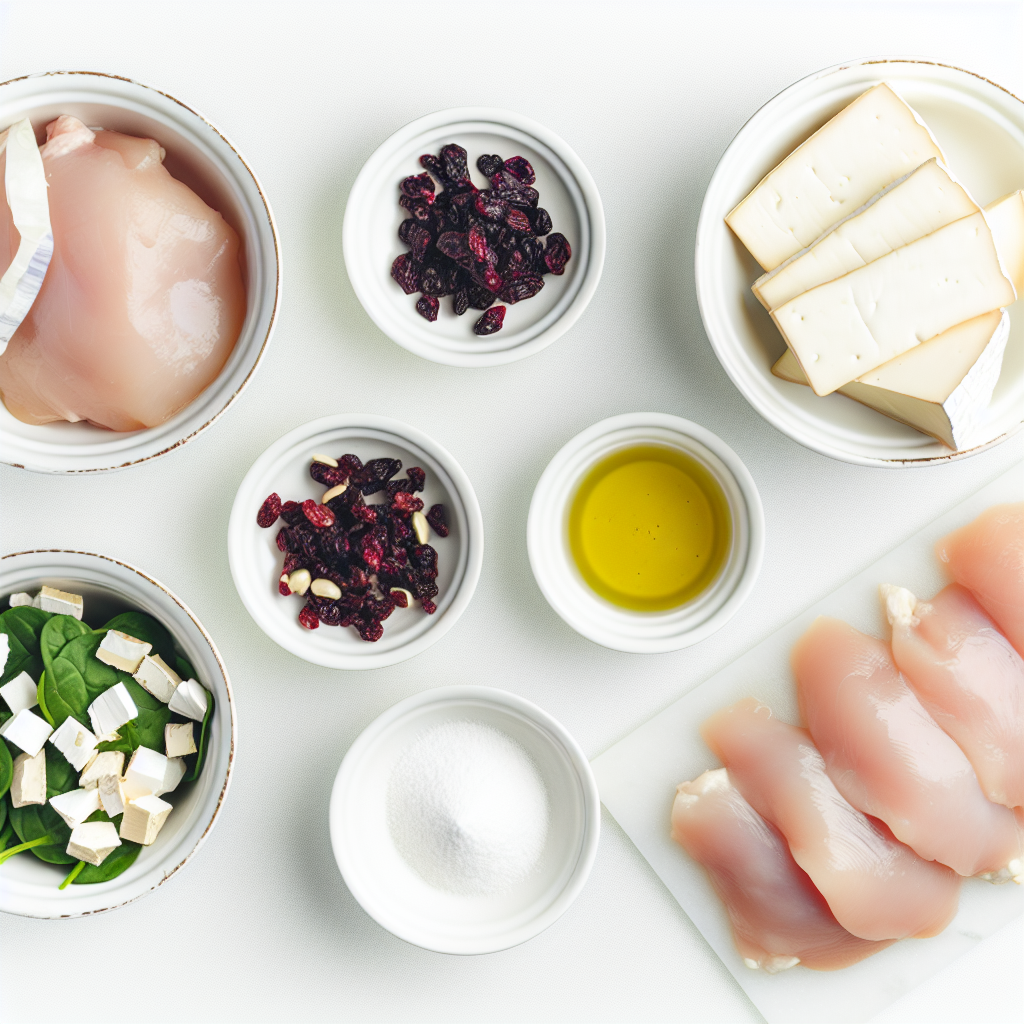 Cranberry and Brie Stuffed Chicken Recipe - Recipe Image