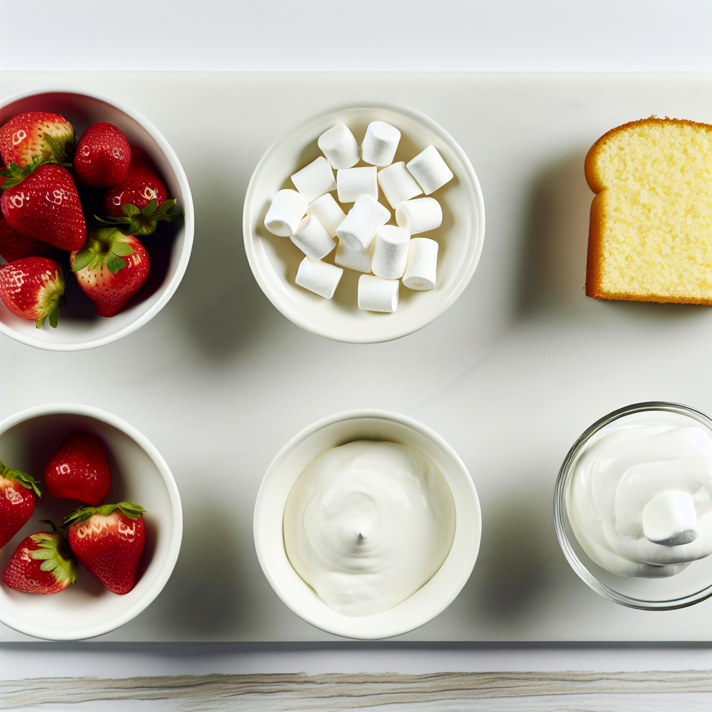 Strawberry Shortcake Fluff Salad Recipe - Recipe Image