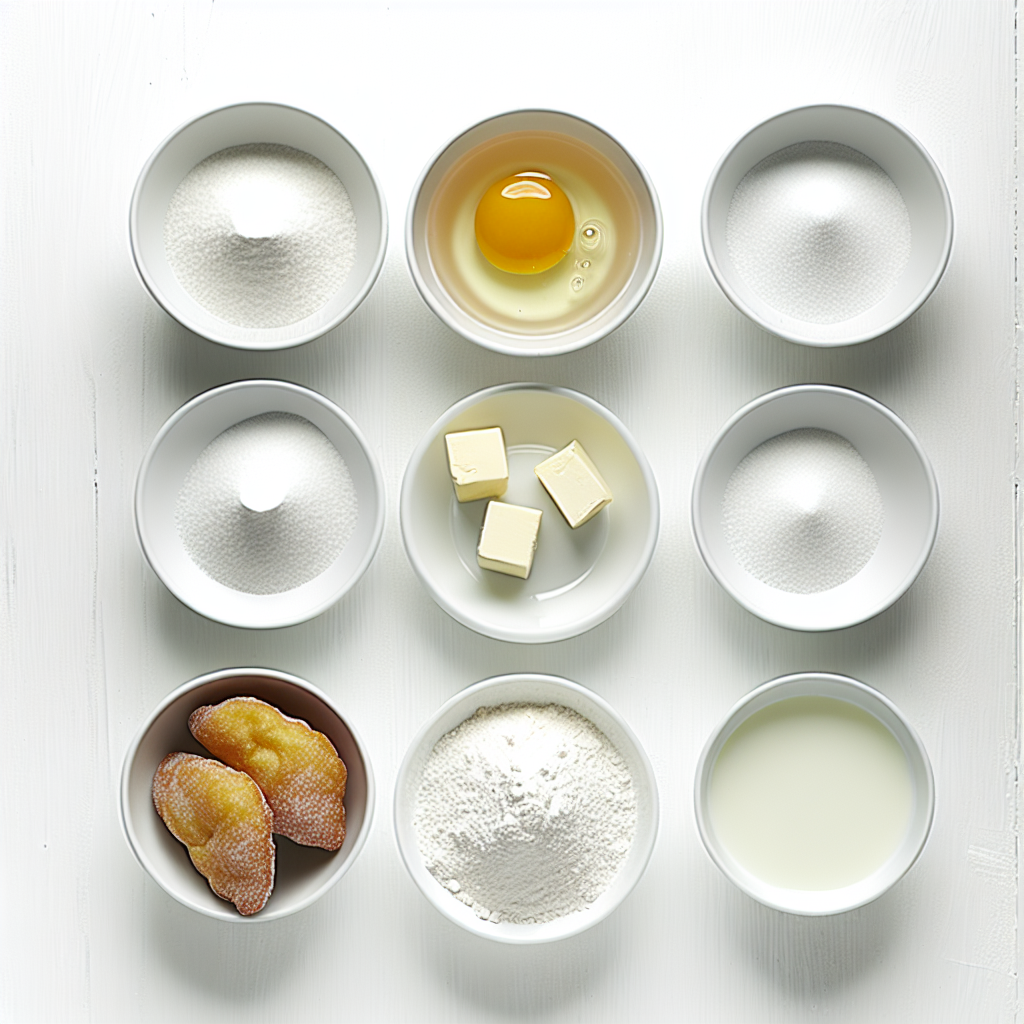 Sugar-Coated Fried Pastries Recipe - Recipe Image