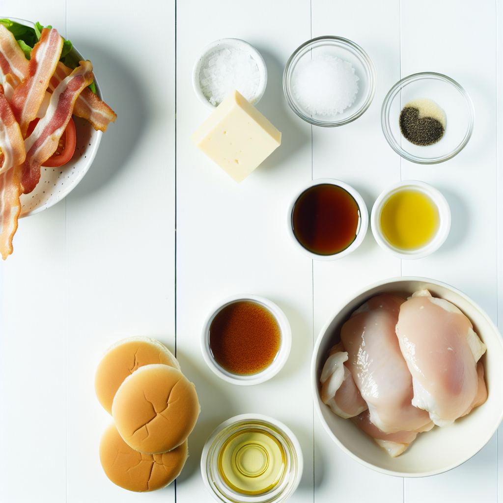 Maple Chicken Bacon Sliders: An Amazing Ultimate Recipe - Recipe Image