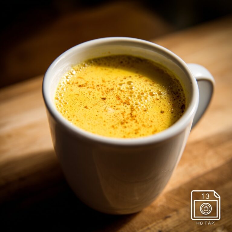 Turmeric and Ginger Golden Milk Recipe