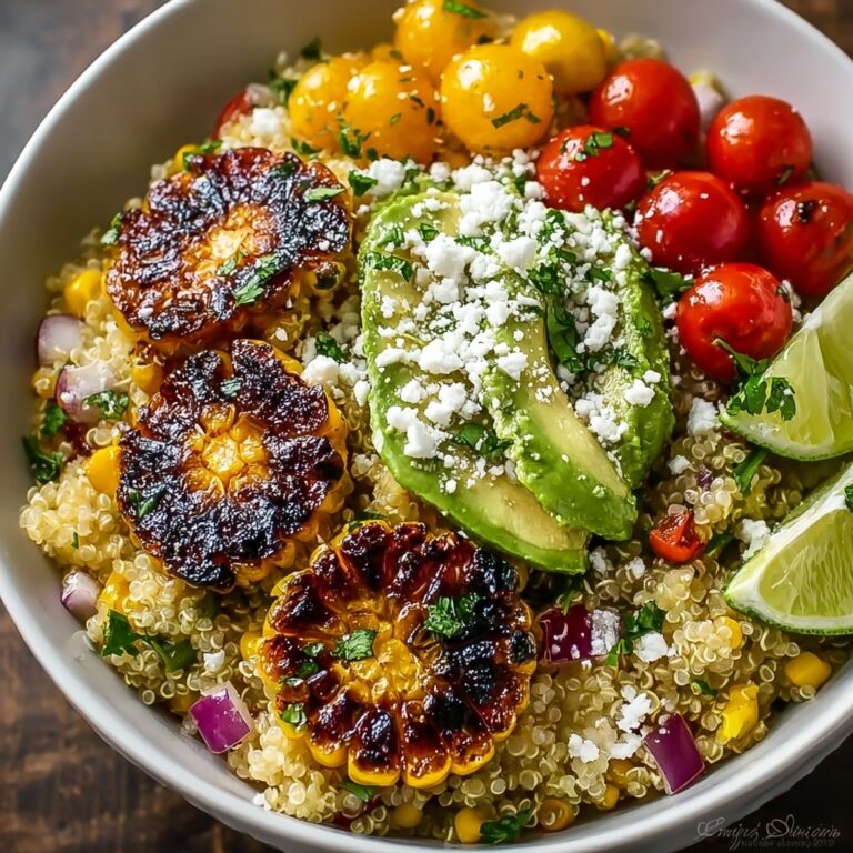 Mexican Street Corn Quinoa Salad Recipe