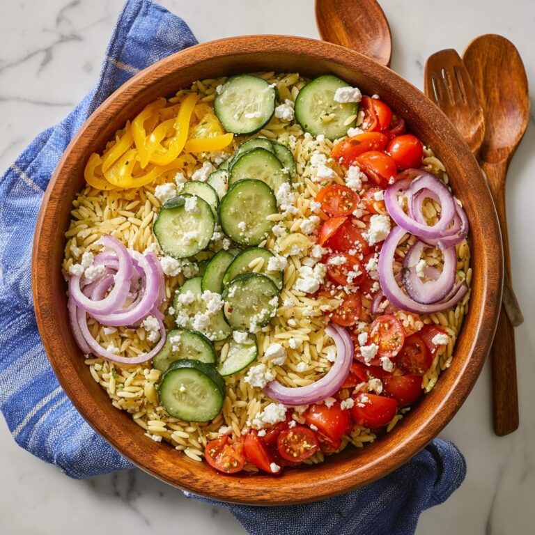 Mediterranean Orzo Salad Recipe