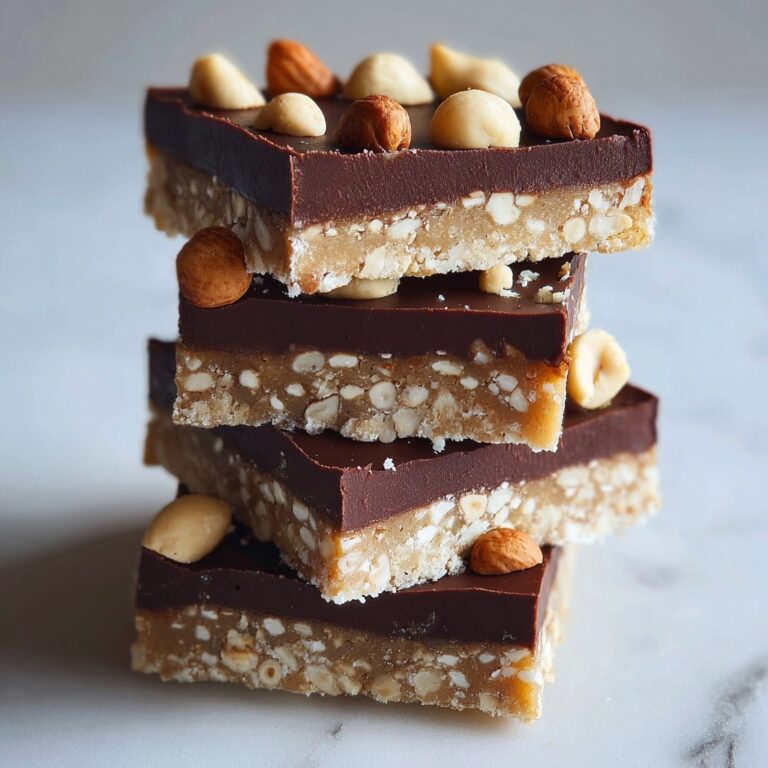 4 Ingredient Choc Hazelnut Slice Recipe