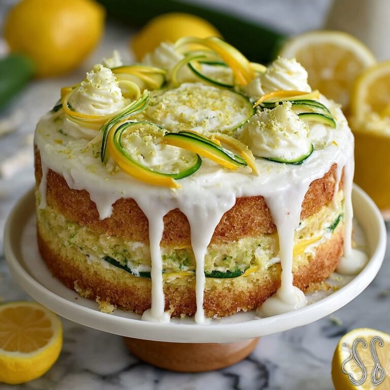 Lemon Zucchini Cake Recipe