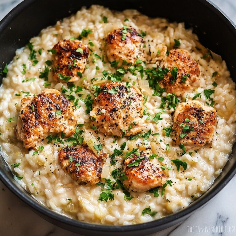 Creamy Parmesan Chicken & Rice Recipe
