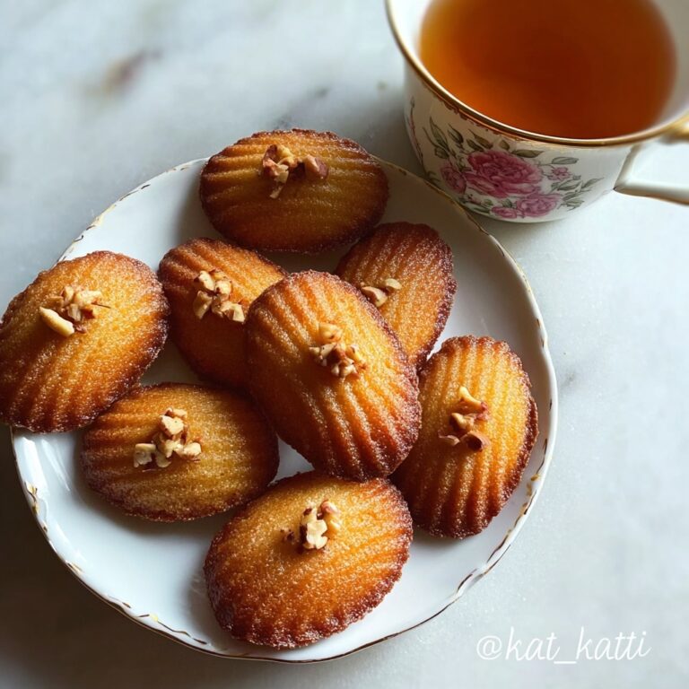 Brown Butter Madeleines Recipe