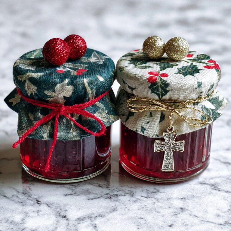 Christmas Cranberry and Strawberry Jam Recipe