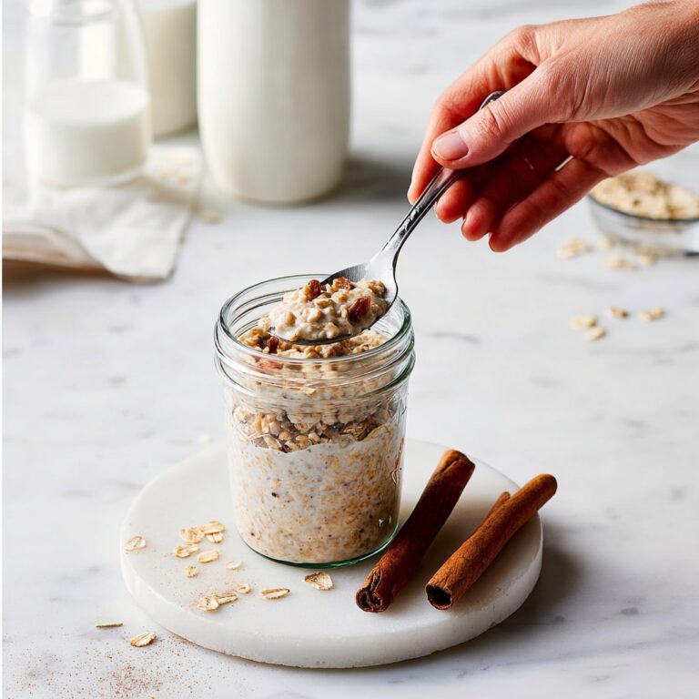 Cinnamon Overnight Oats Recipe
