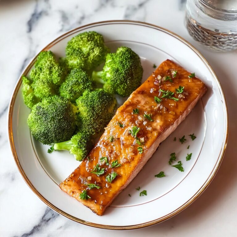 Easy Baked Salmon with Honey Soy Glaze Recipe