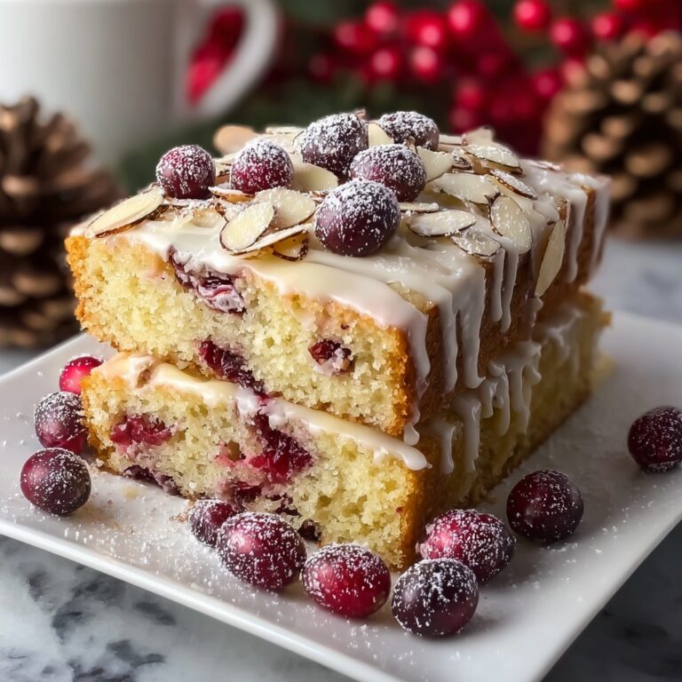 Almond Cranberry Cake Delight Recipe