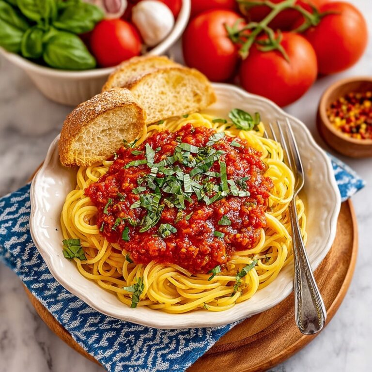 Fresh Homemade Tomato Sauce Recipe