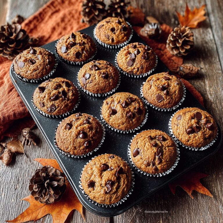 Pumpkin Chocolate Chip Muffins Recipe