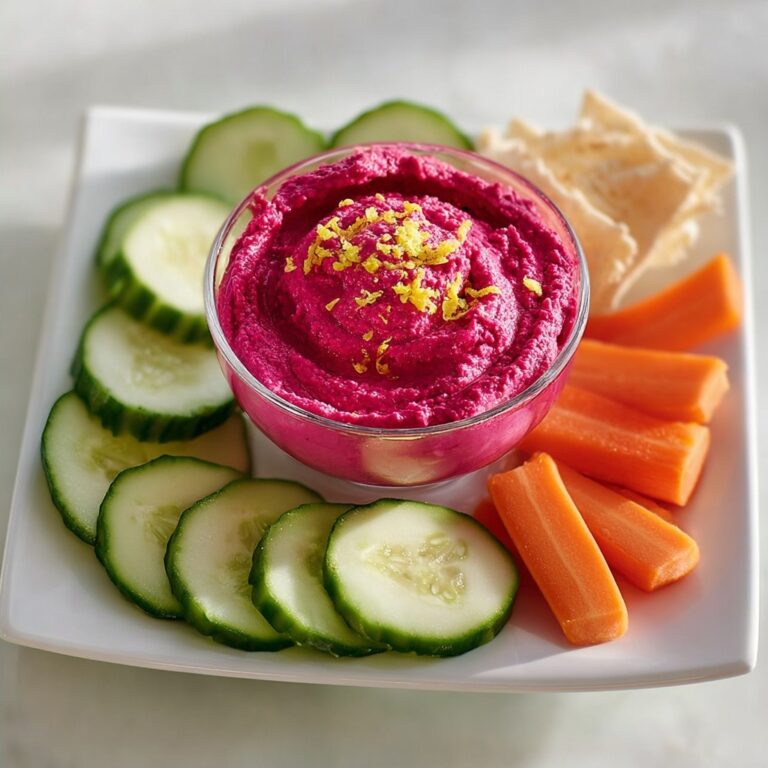 Roasted Beet Hummus Recipe