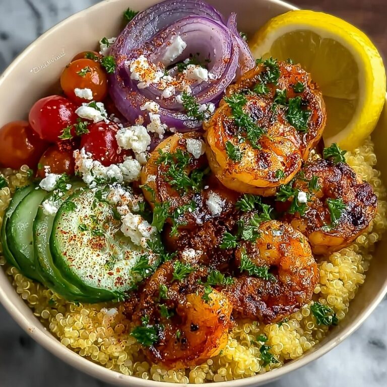 Easy Mediterranean Shrimp Bowls Recipe