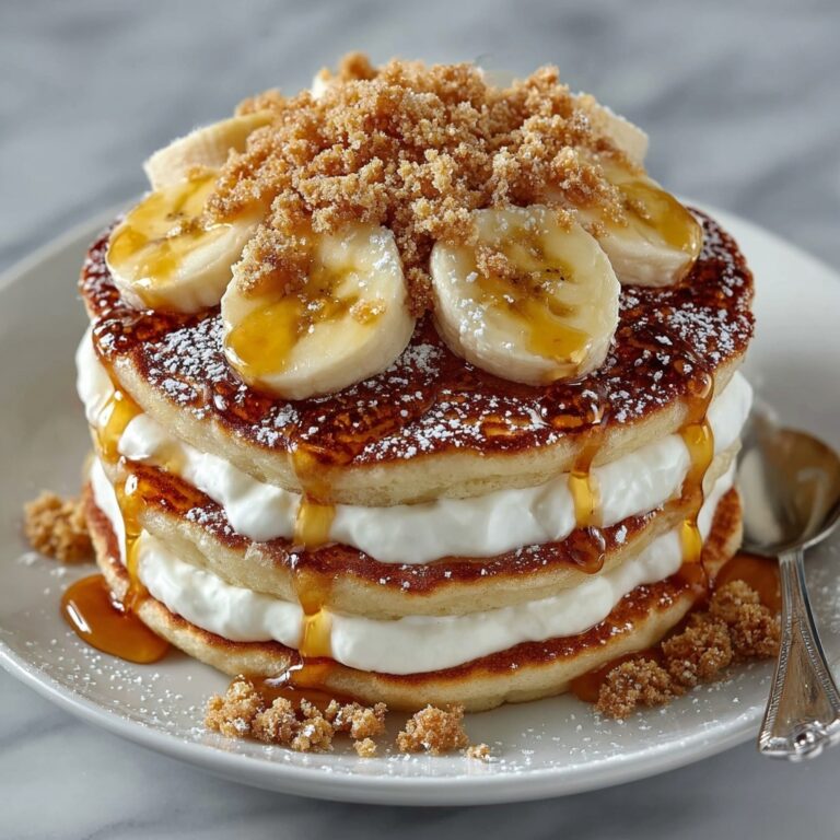 Decadent Biscoff Pancake Stack Recipe