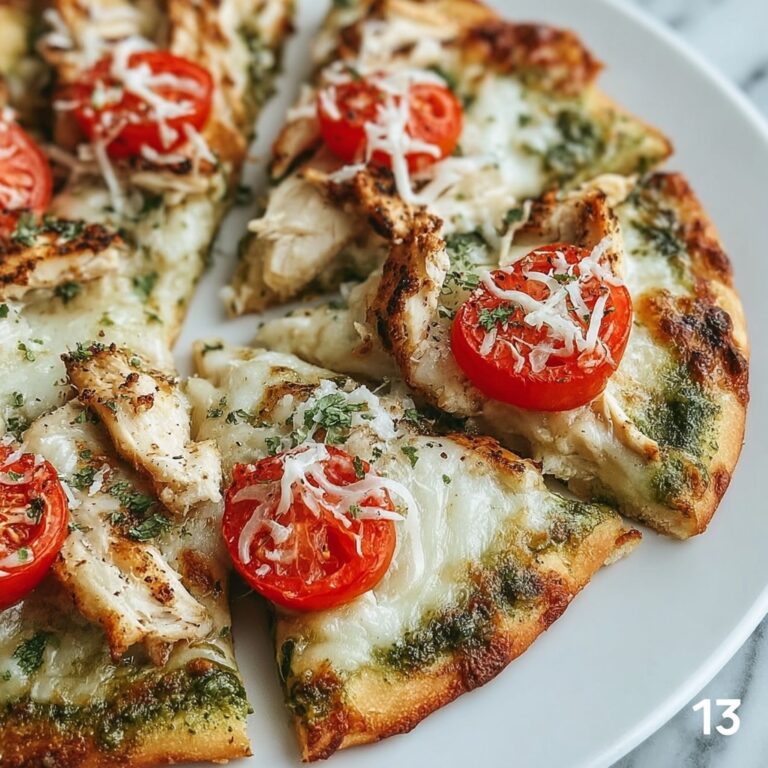 Chicken Pesto Pizza Recipe