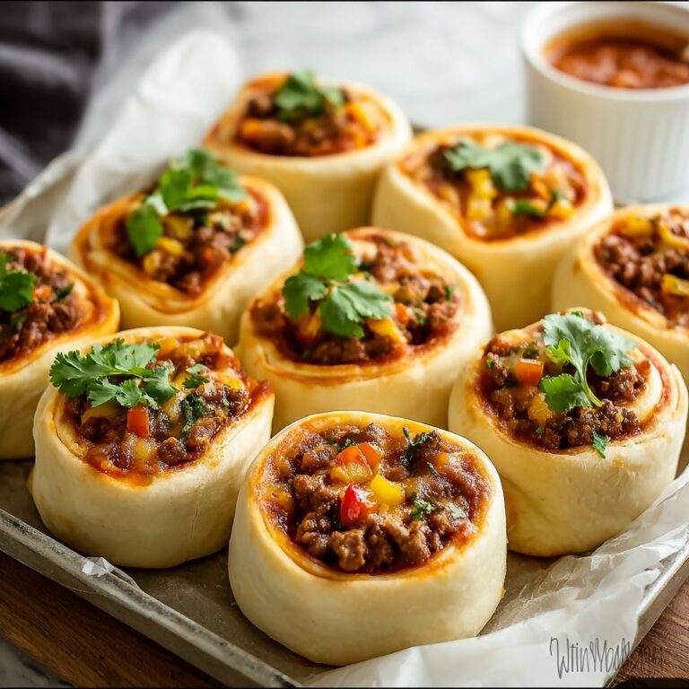 Beef and Cheese Pizza Crust Taco Rolls Recipe
