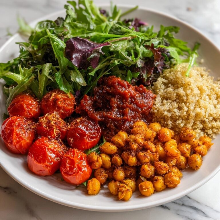 Vibrant Superbowl Food: 5 Easy Spicy Harissa Chickpeas! Recipe