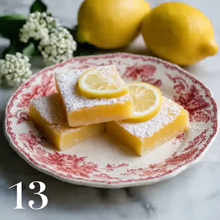 Lemon Bars Recipe