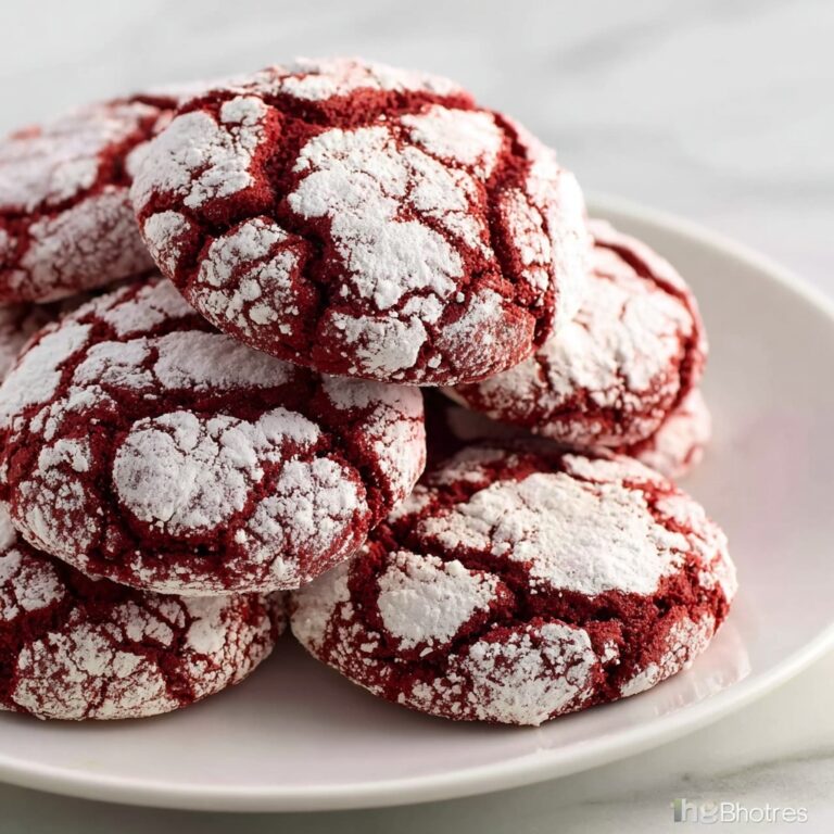 Red Velvet Crinkle Cookies: A Festive Delight Recipe
