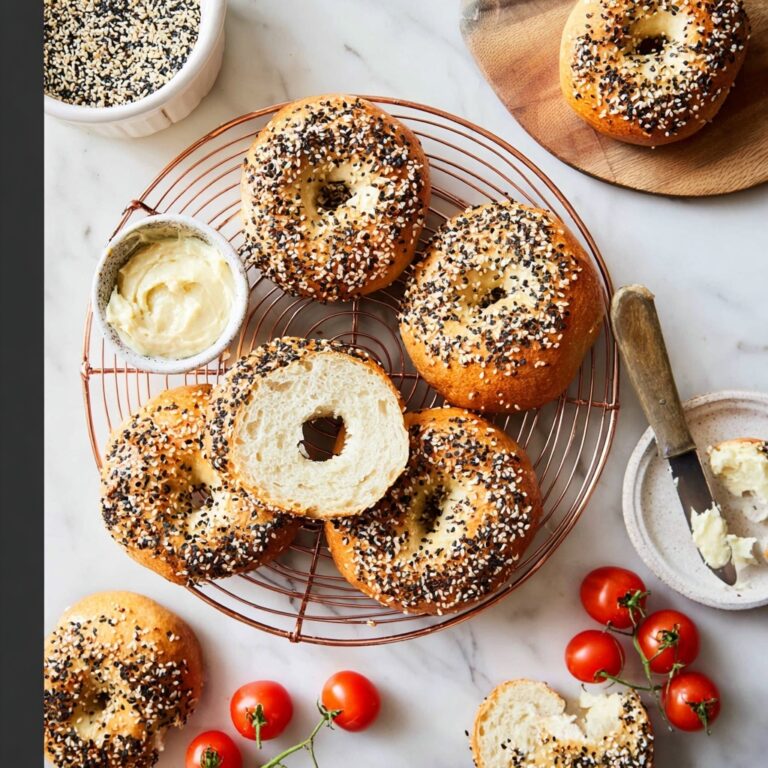 Easy High Protein Bagels (Only 5 Ingredients) Recipe
