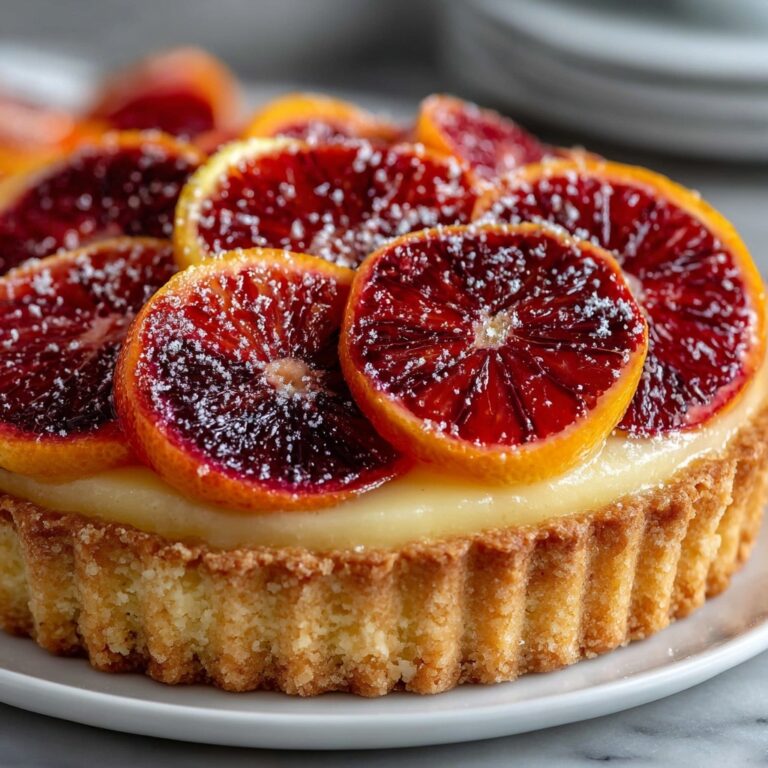 Blood Orange Tarts with Vanilla Custard Recipe