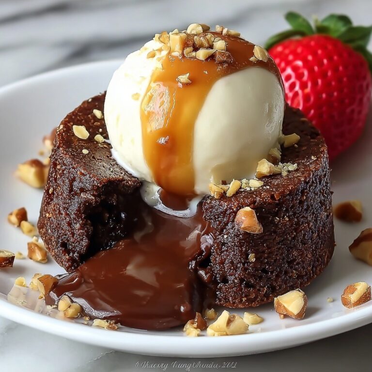 Molten Peanut Butter Lava Cake: Rich & Decadent Dessert Recipe