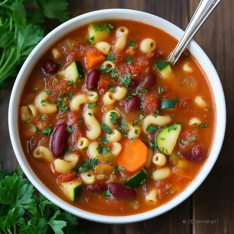 Minestrone Soup (Olive Garden Copycat) Recipe