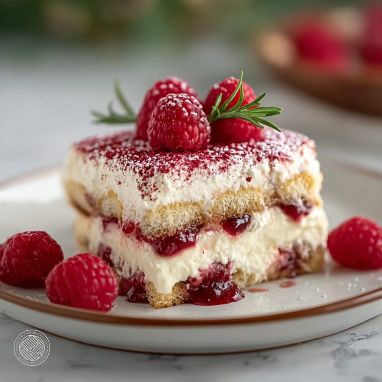 Decadent Fresh Raspberry Tiramisu Recipe