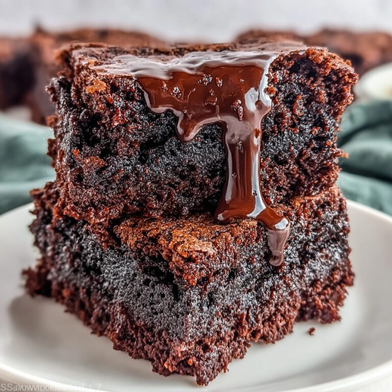 Black Sesame Marble Brownies Recipe