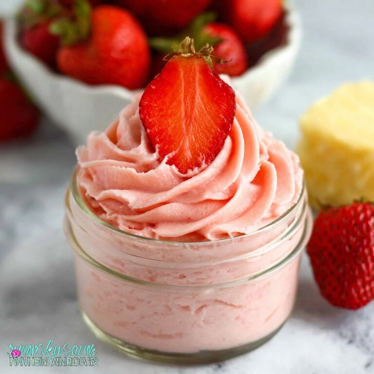 Fresh Strawberry Buttercream Recipe