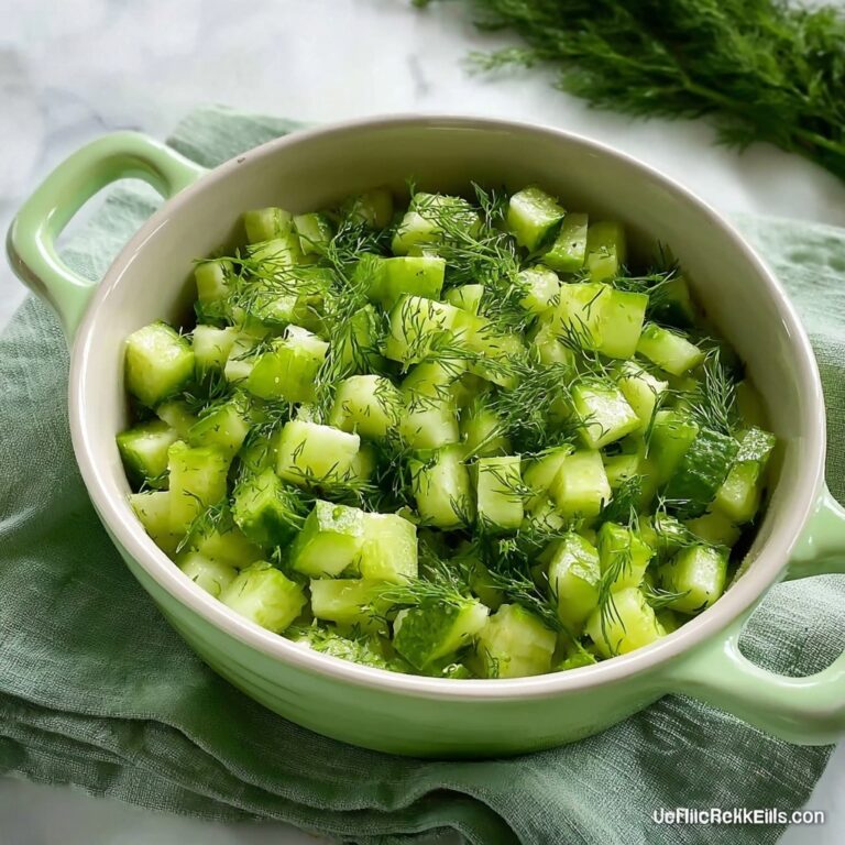 Crunchy Cucumber Celery Salad with Green Apple Recipe