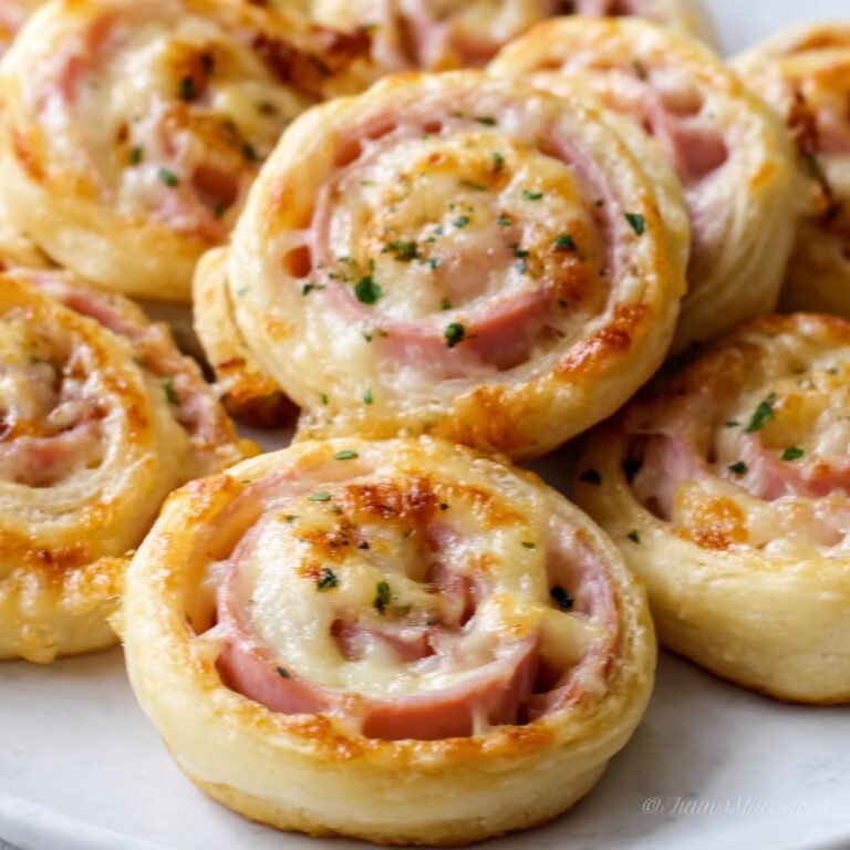 Valentine’s Day Ham and Cheese Pinwheels Recipe