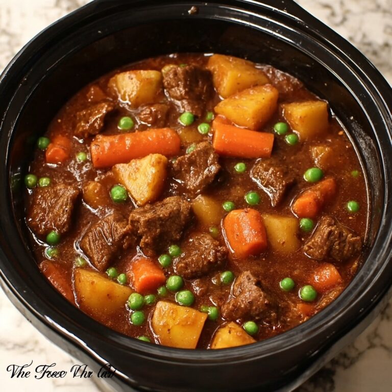 Wholesome Crockpot Beef Stew Recipe