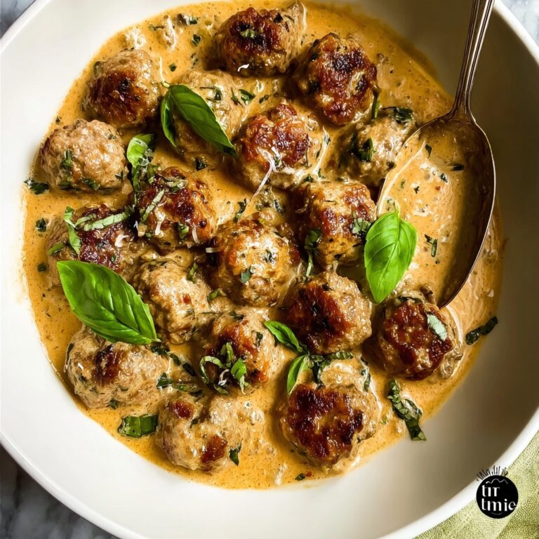 Irresistible Marry Me Meatballs in Creamy Tomato Sauce Recipe