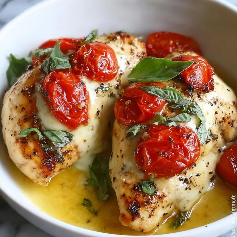 Cheesy Caprese-Stuffed Chicken for an Easy Dinner Treat Recipe