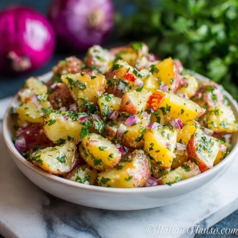 Turkish-Style Bright and Tangy Potato Salad Recipe