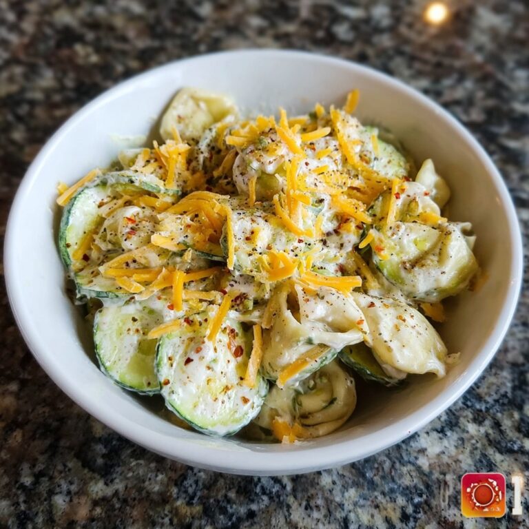 Cucumber Snack Bowl with Chicken, Cheese, and Avocado Lime Ranch Recipe