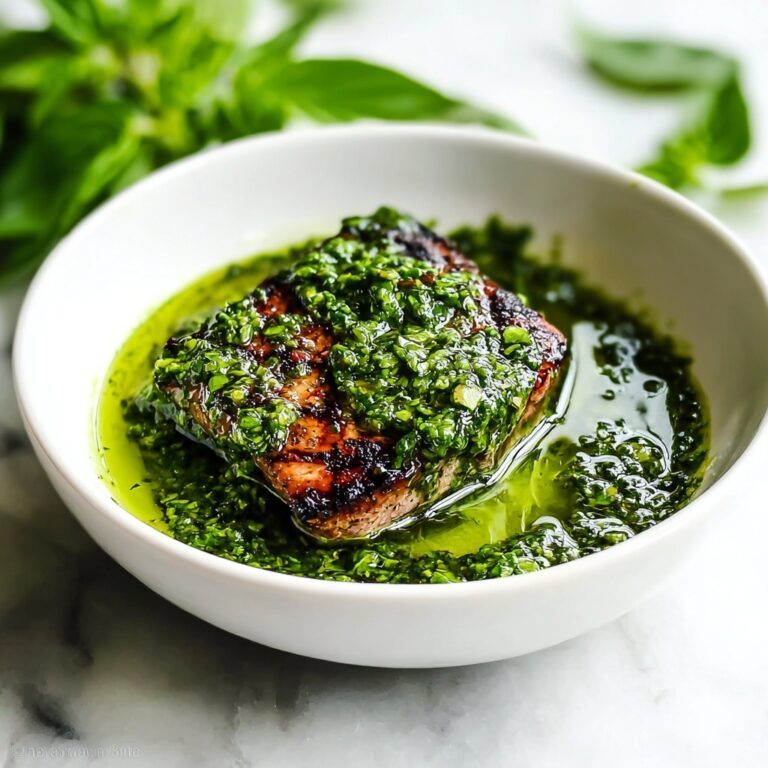 Quick and Easy Chimichurri Sauce: Brighten Up Your Meals Recipe